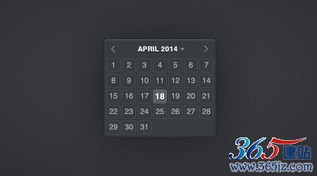instantShift - Beautiful Free Calendar PSD Designs