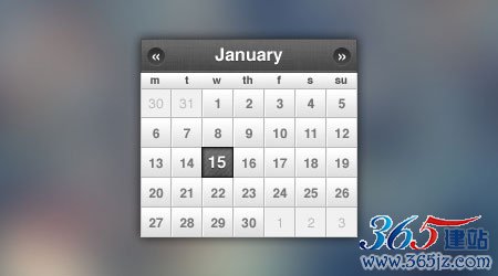 instantShift - Beautiful Free Calendar PSD Designs