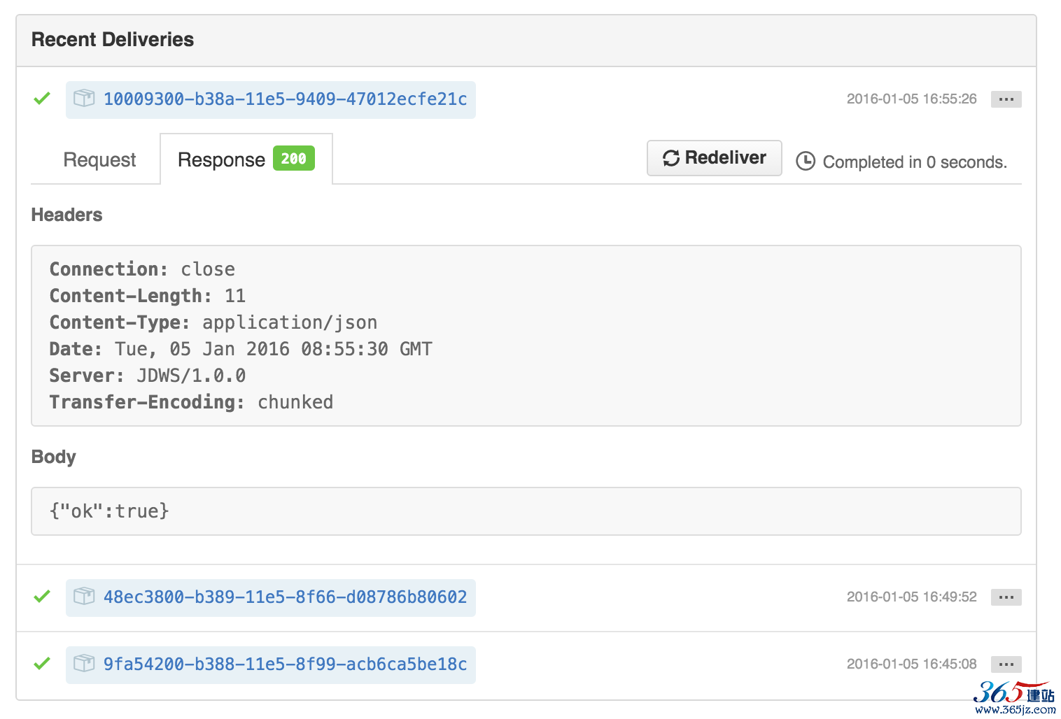 Github Webhooks接口触发