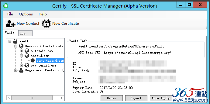 certify