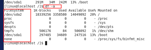 linux下怎样查看磁盘空间