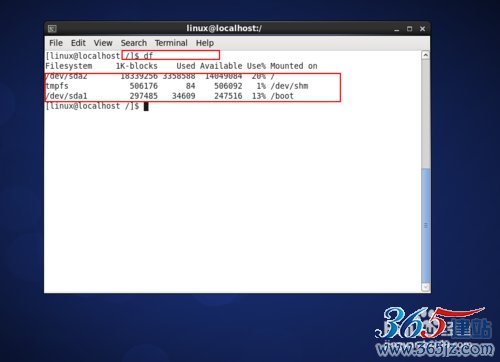 linux下怎样查看磁盘空间