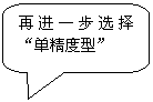 圆角矩形标注: 再进一步选择“单精度型”