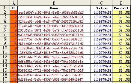 html数据库导出excel  第1张