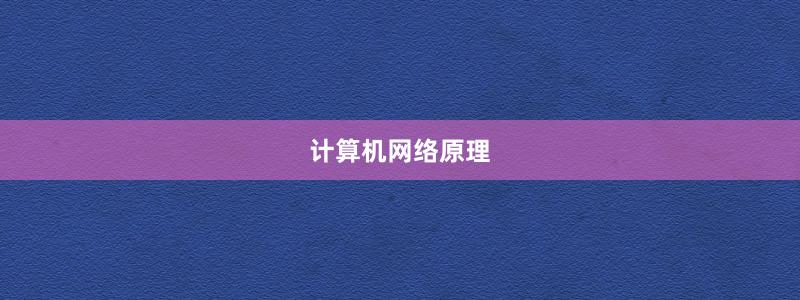 计算机网络原理