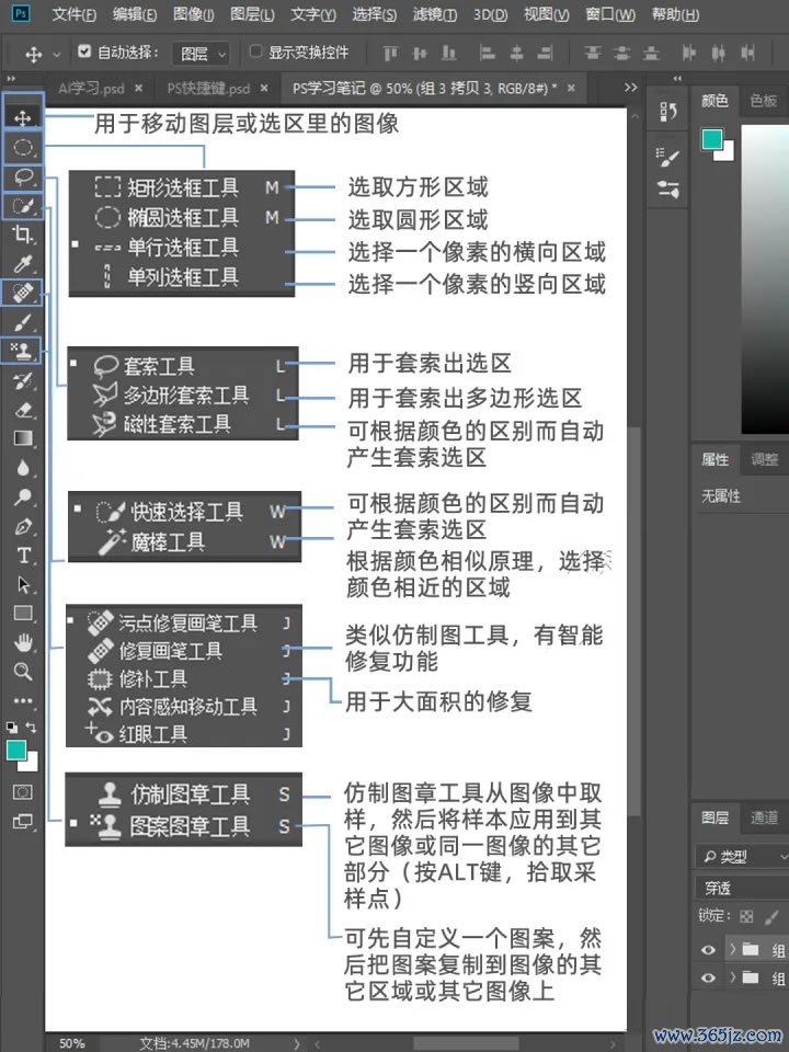 ps的工作界面